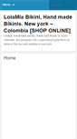 Mobile Screenshot of lolamiabikini.com